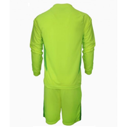 Lacne Dětský Futbalové dres Manchester United Brankarsky  2024-25 Dlhy Rukáv - Preč (+ trenírky)